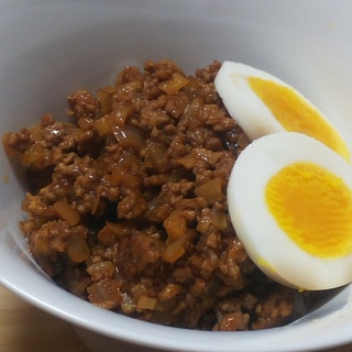 あっという間！成形しない！ハンバーグ丼